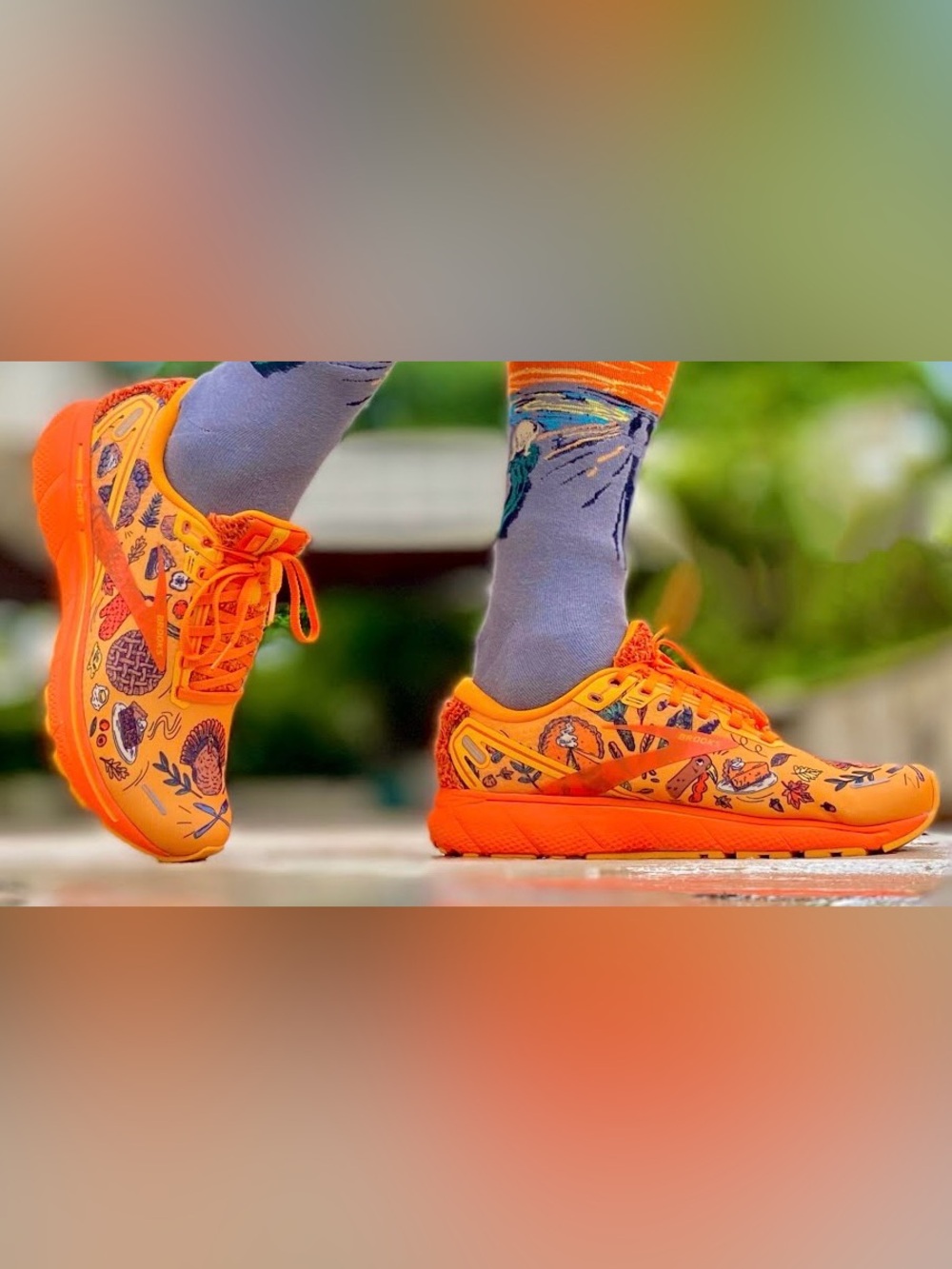 Brooks Wowens Turkey Trot Ghost 14 size 8.5 - Picture 7 of 7